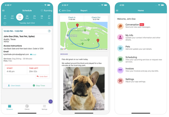 Time To Pet App Screenshots